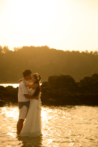 きらめくウォーターショット