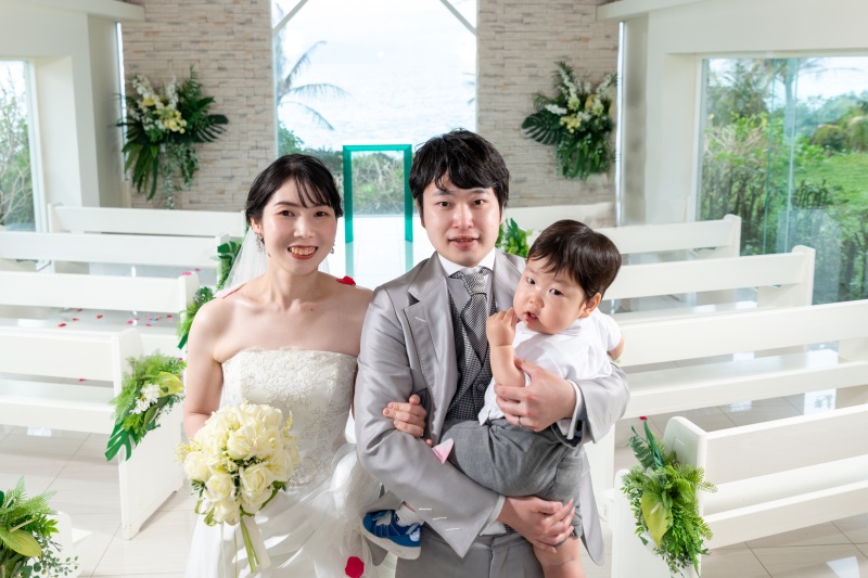 【コーディネーター撮影レポート】お子様も一緒にチャペルセレモニーフォト