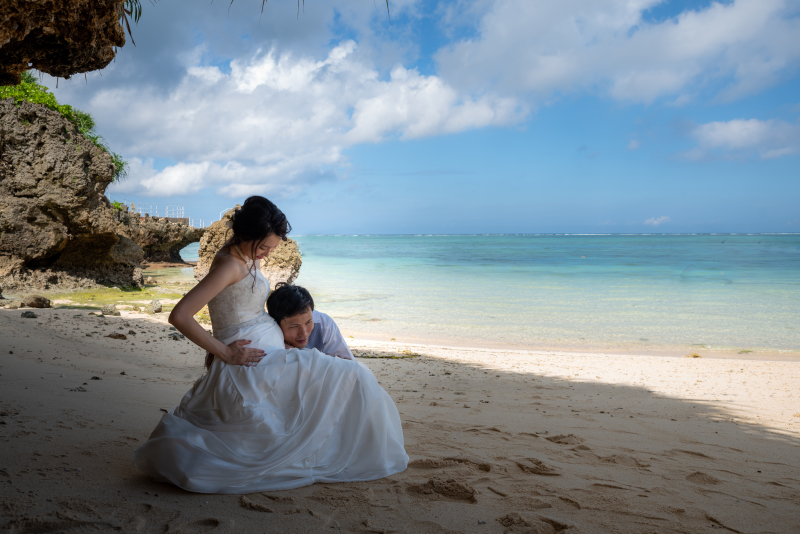 お腹に語りかけて