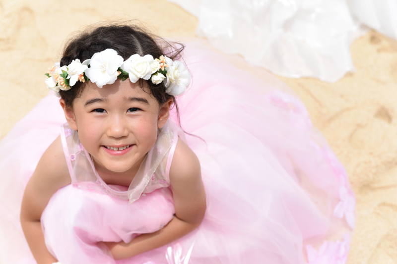 お子様だけのショットも