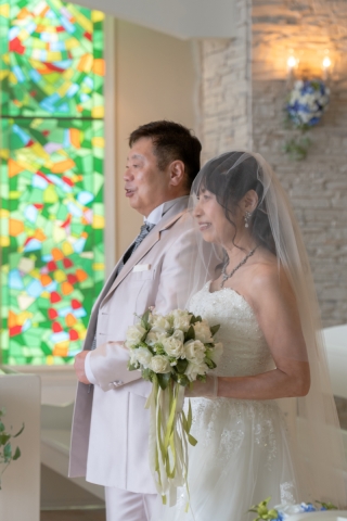 【コーディネーター撮影レポート】結婚式の代わりにチャペルフォト