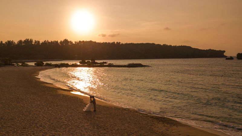 ドローンショットの前撮り