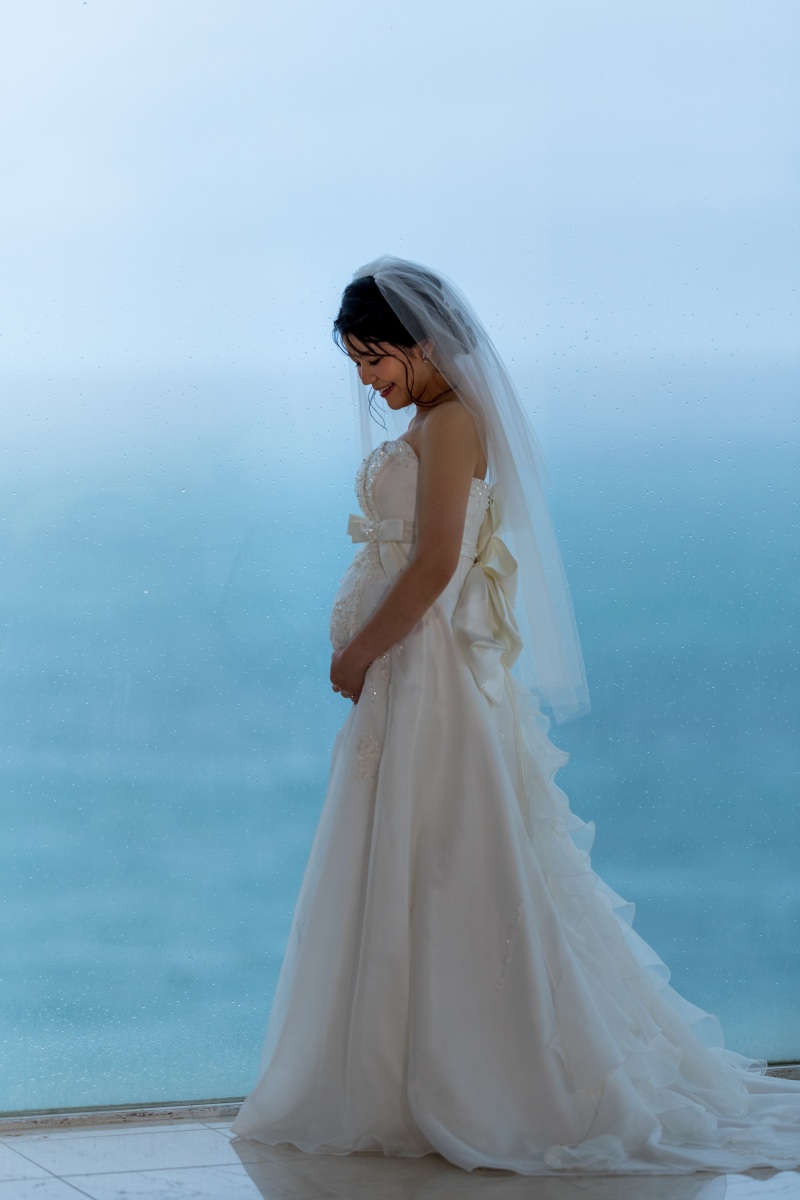 美しいマタニティショット