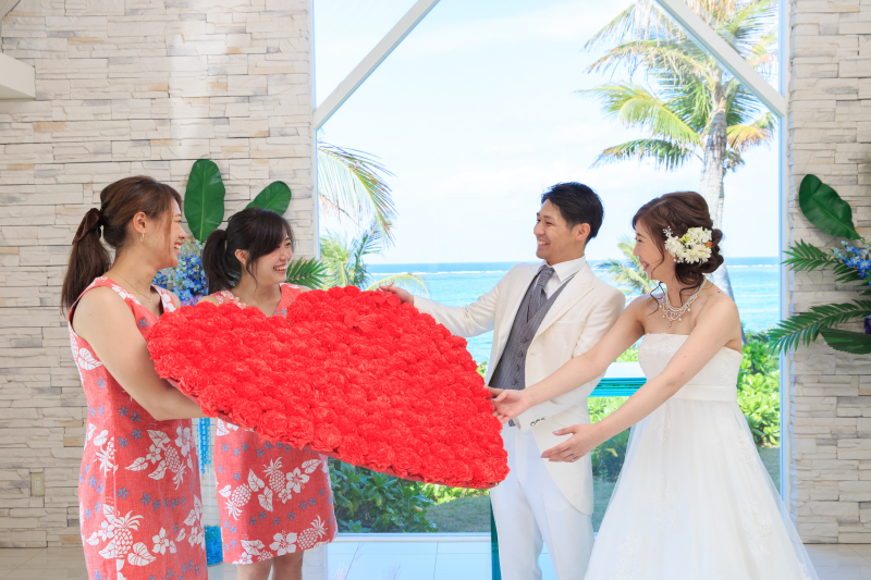 ゲストからうれしいプレゼント！