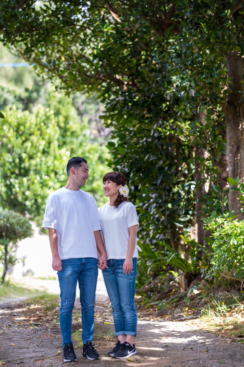 おそろいの私服