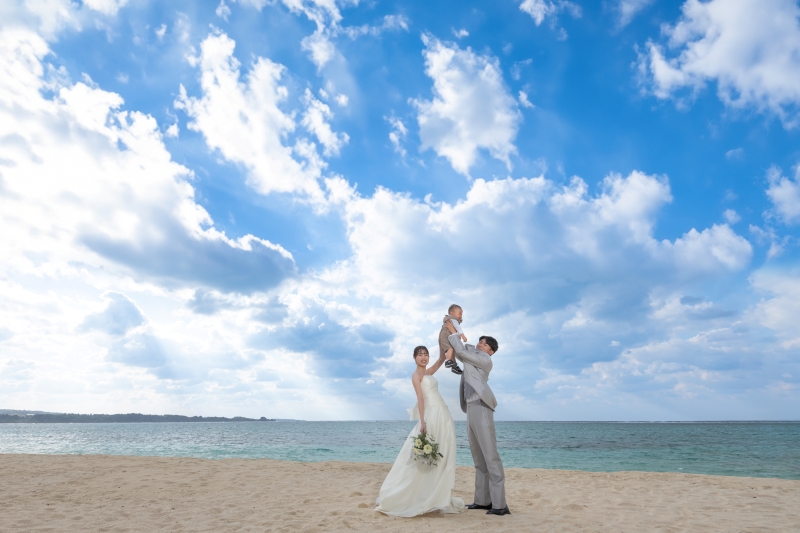 【ムーンビーチ】おふたりの結婚記念とお子様との思い出に