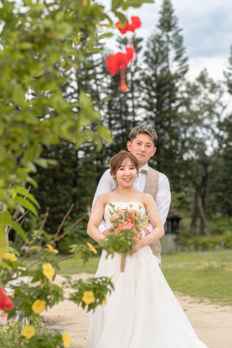 お花に包まれて