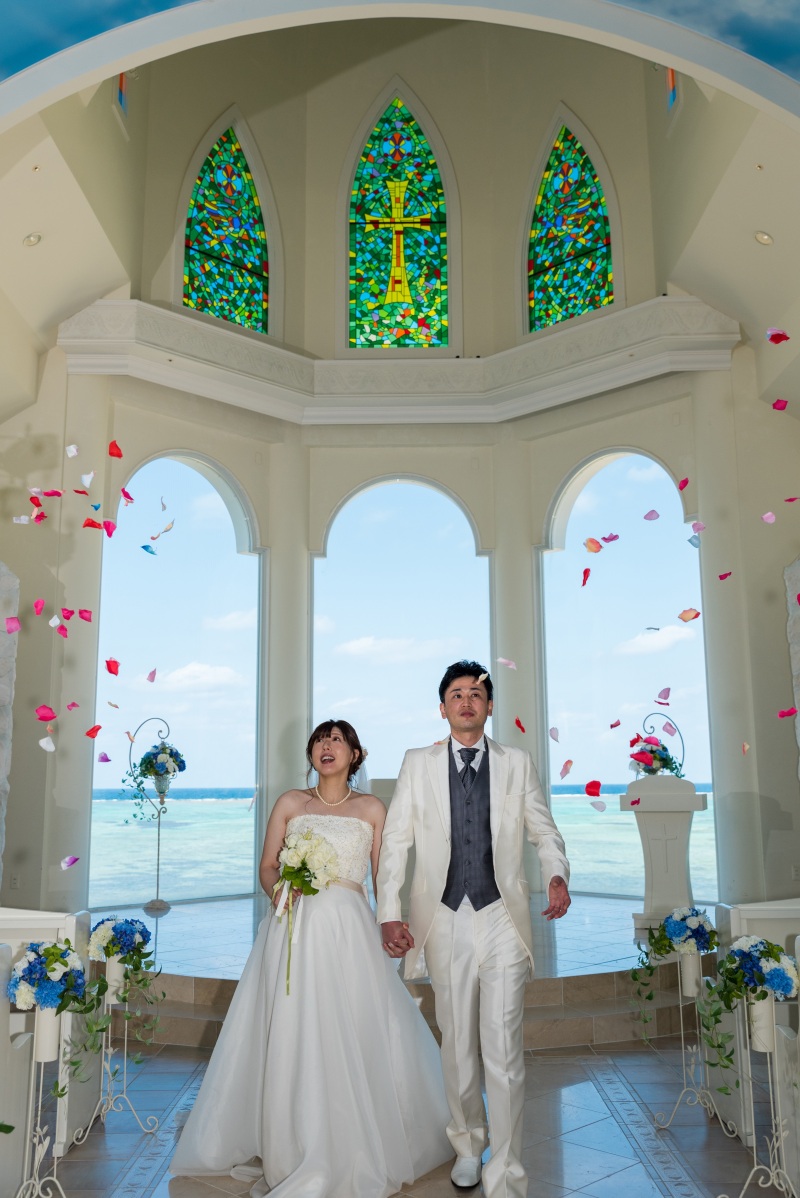 美しいセレモニーフォト