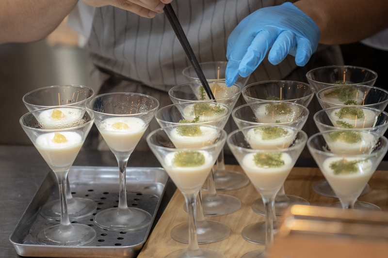 地元の食材を美味しく、美しく