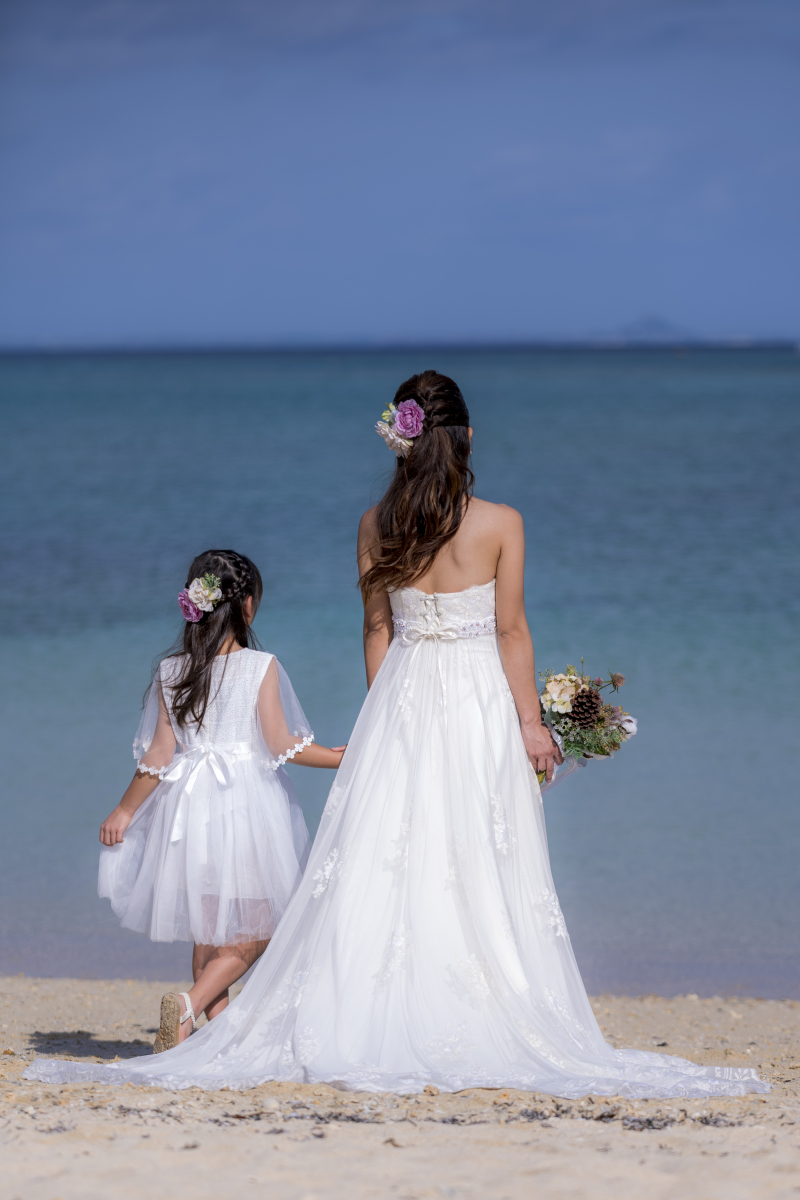 髪型もおそろい