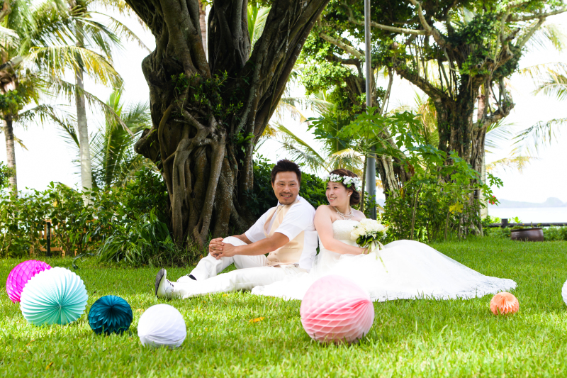 撮影スポット豊富なムーンビーチ