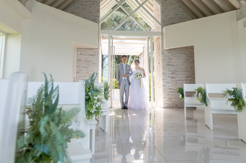 結婚式のように