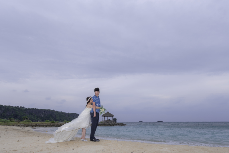 曇りでもリゾート感