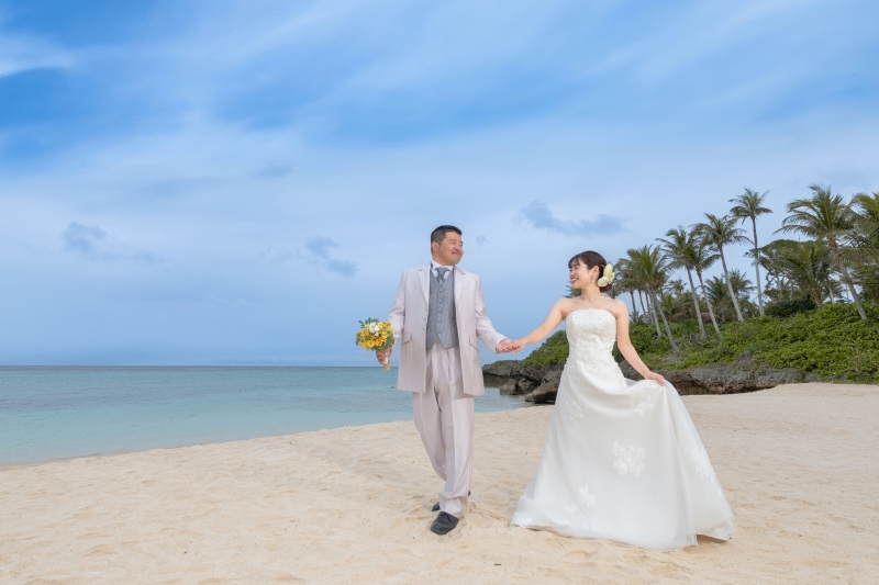 リゾートらしさ溢れるムーンビーチ