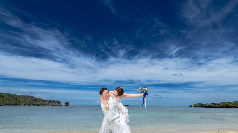 笑顔あふれる撮影