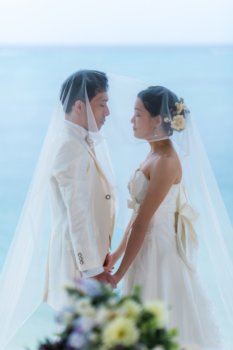 淡くやさしい海