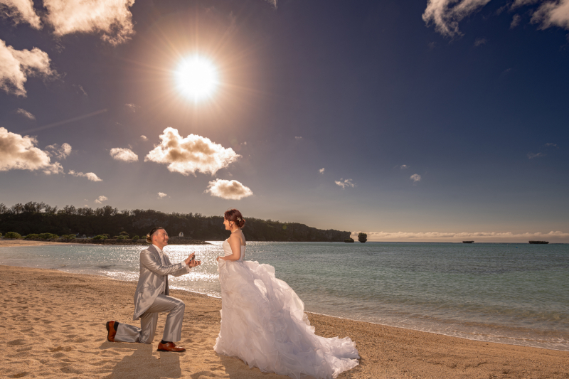 パープルに染まる空