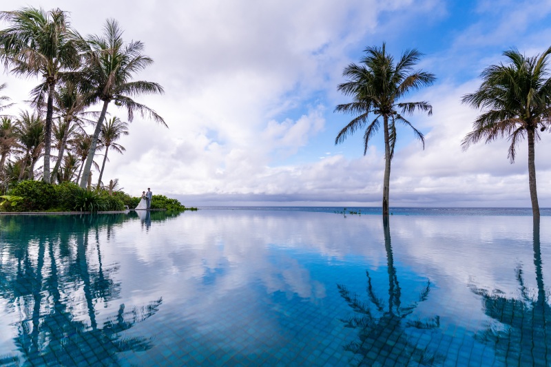 青のグラデーション