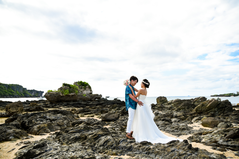 沖縄の自然の中で