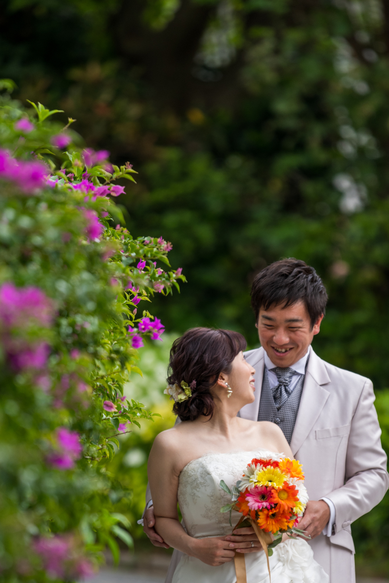 鮮やかなブーゲンビリア