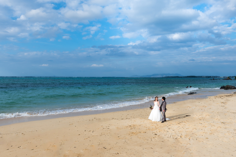 自然あふれるビーチ