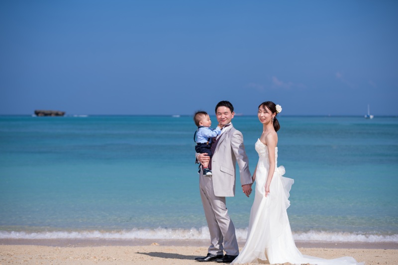 ビーチのお散歩