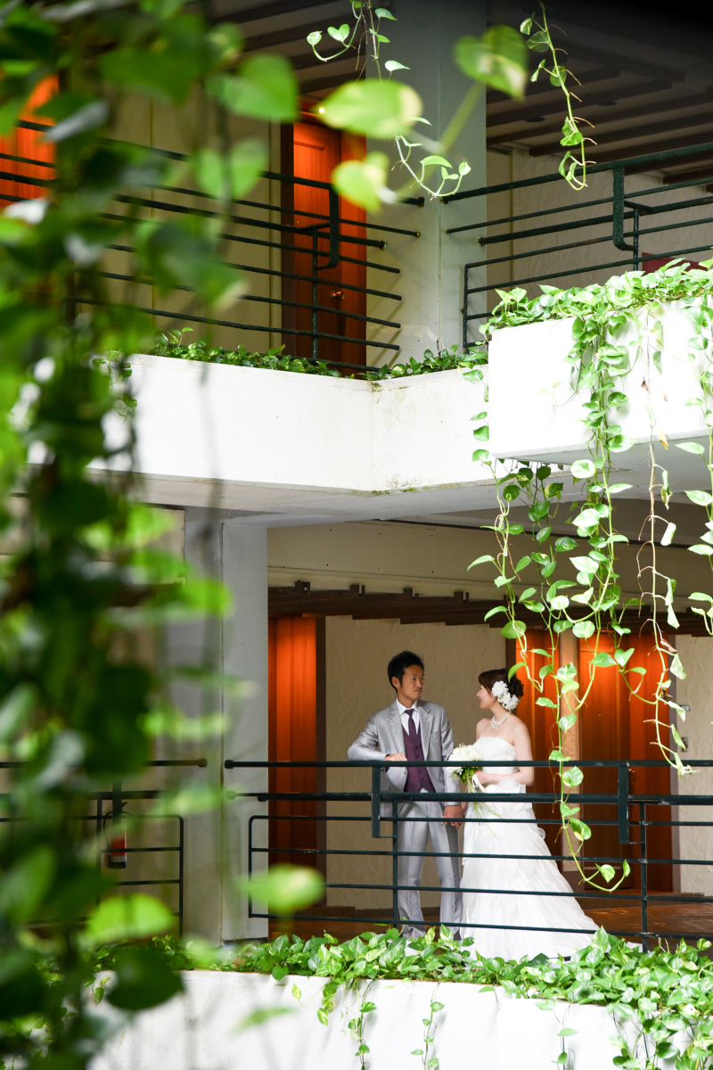 スタイリッシュなホテルで