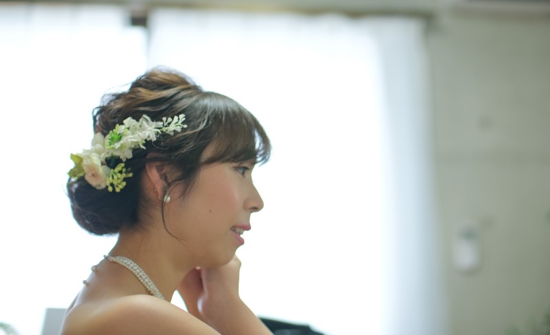 お支度のワンシーン