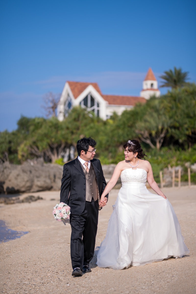 チャペルバックで