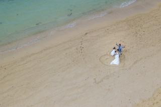 ドローン撮影も楽しいファミリーフォト