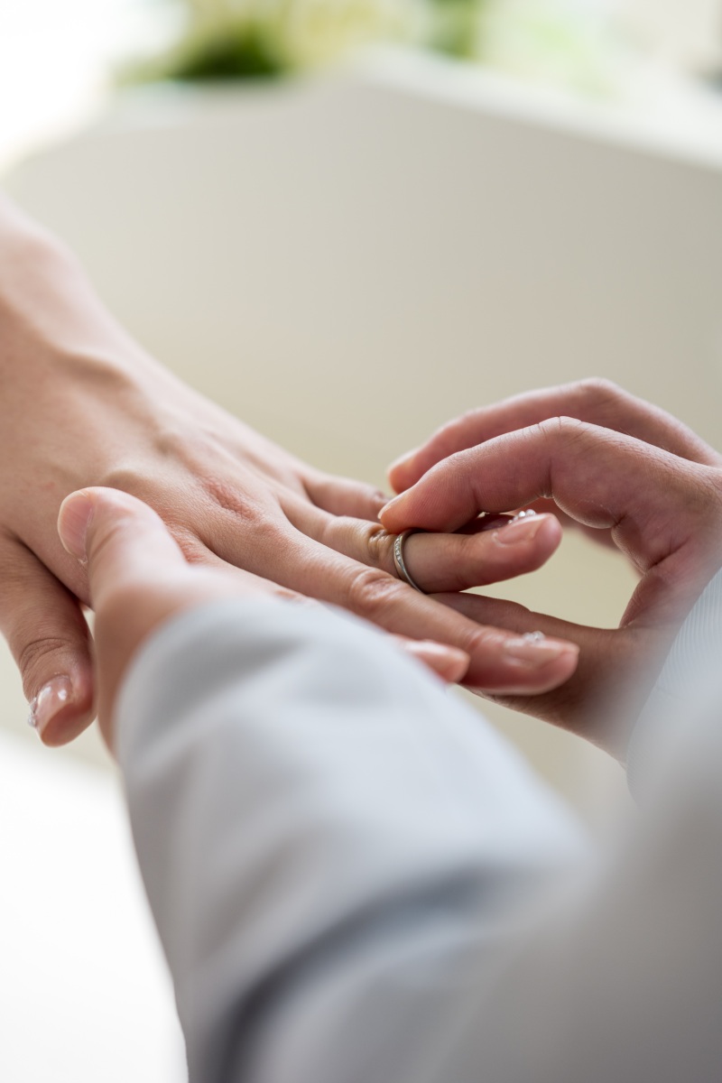 指環の交換