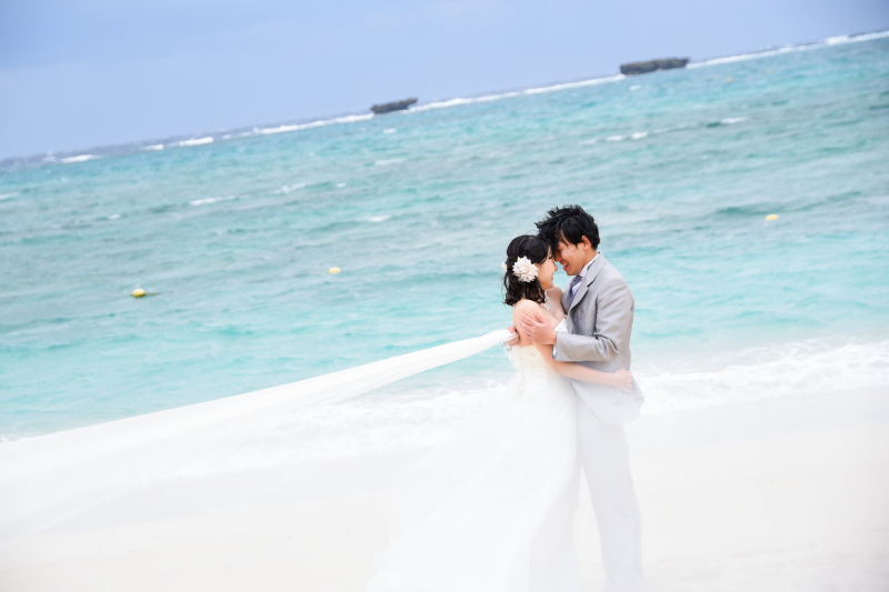 最後は風と友達に とてもお二人らしい美しい1枚に