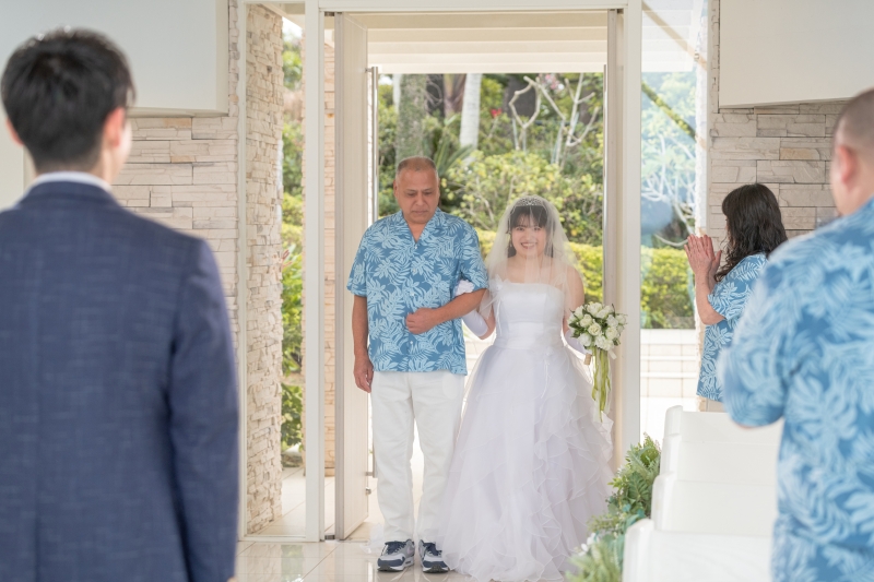 結婚式のように