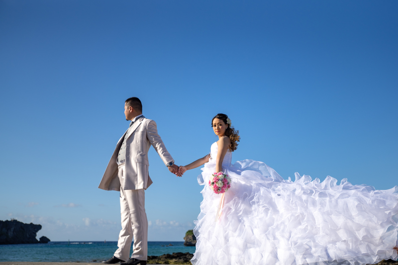 ビーチフォトで思い出を