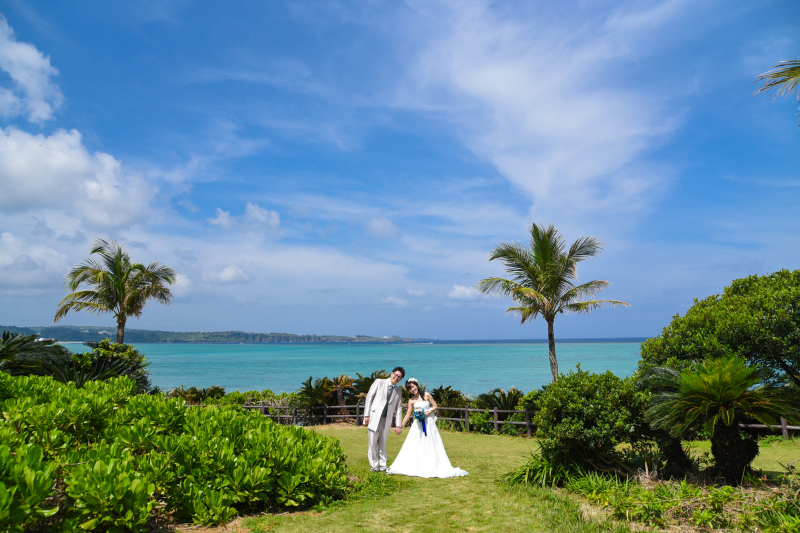 海と空とガーデンと