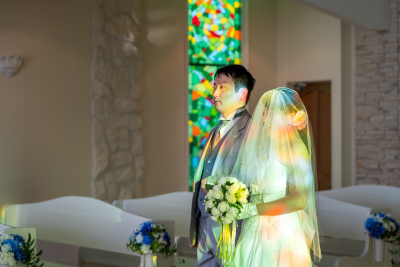 幻想的な色合い