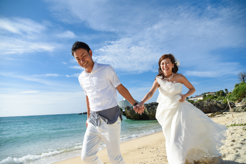 ラストはビーチを駆け抜けて!