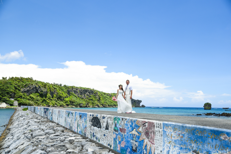 沖縄らしいロケーション撮影