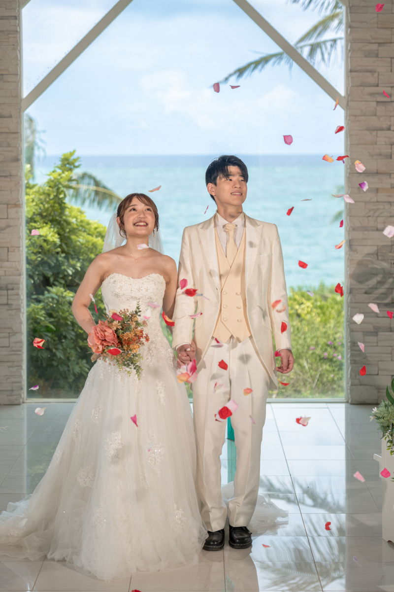 笑顔で退場シーン