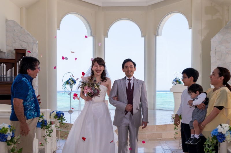 笑顔の退場シーン