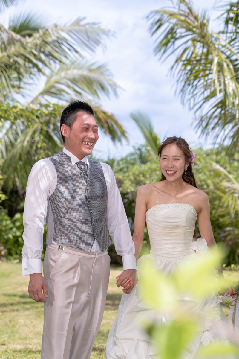 木陰も美しいワンッ