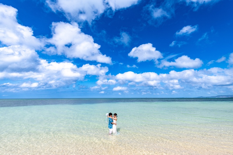 フォトウエディングを満喫