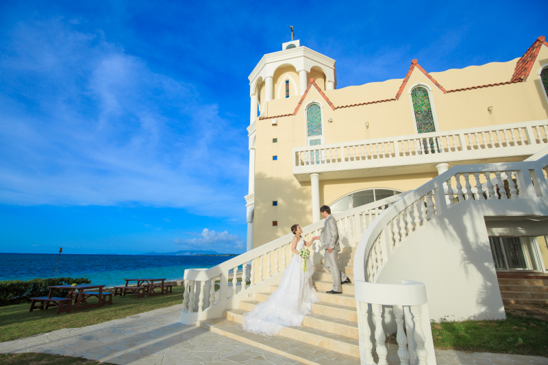 チャペルへの階段