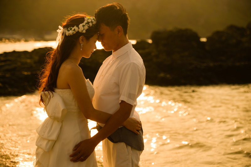 サンセットフォトのように