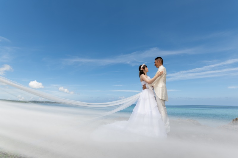 風になびかせて