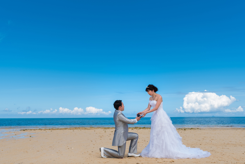 プロポーズシーン