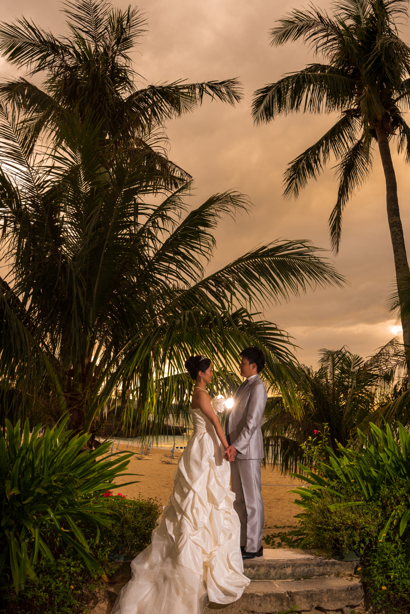 オレンジに染まる時