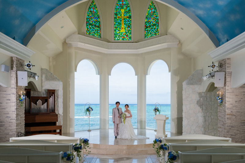 チャペルも祝福