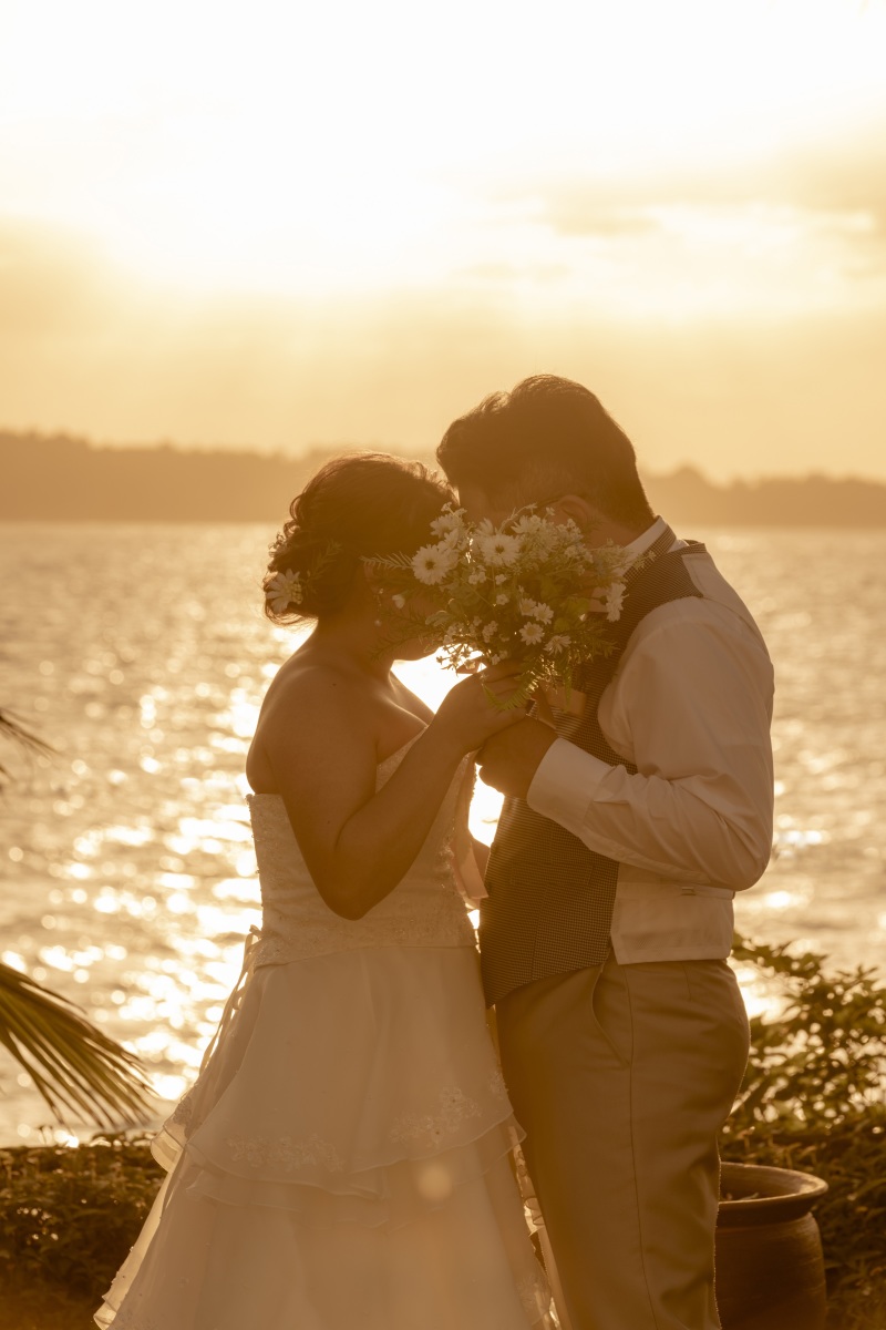 オレンジに染まる時