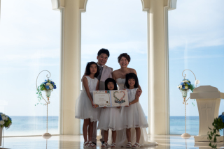 お子様と結婚10周年記念